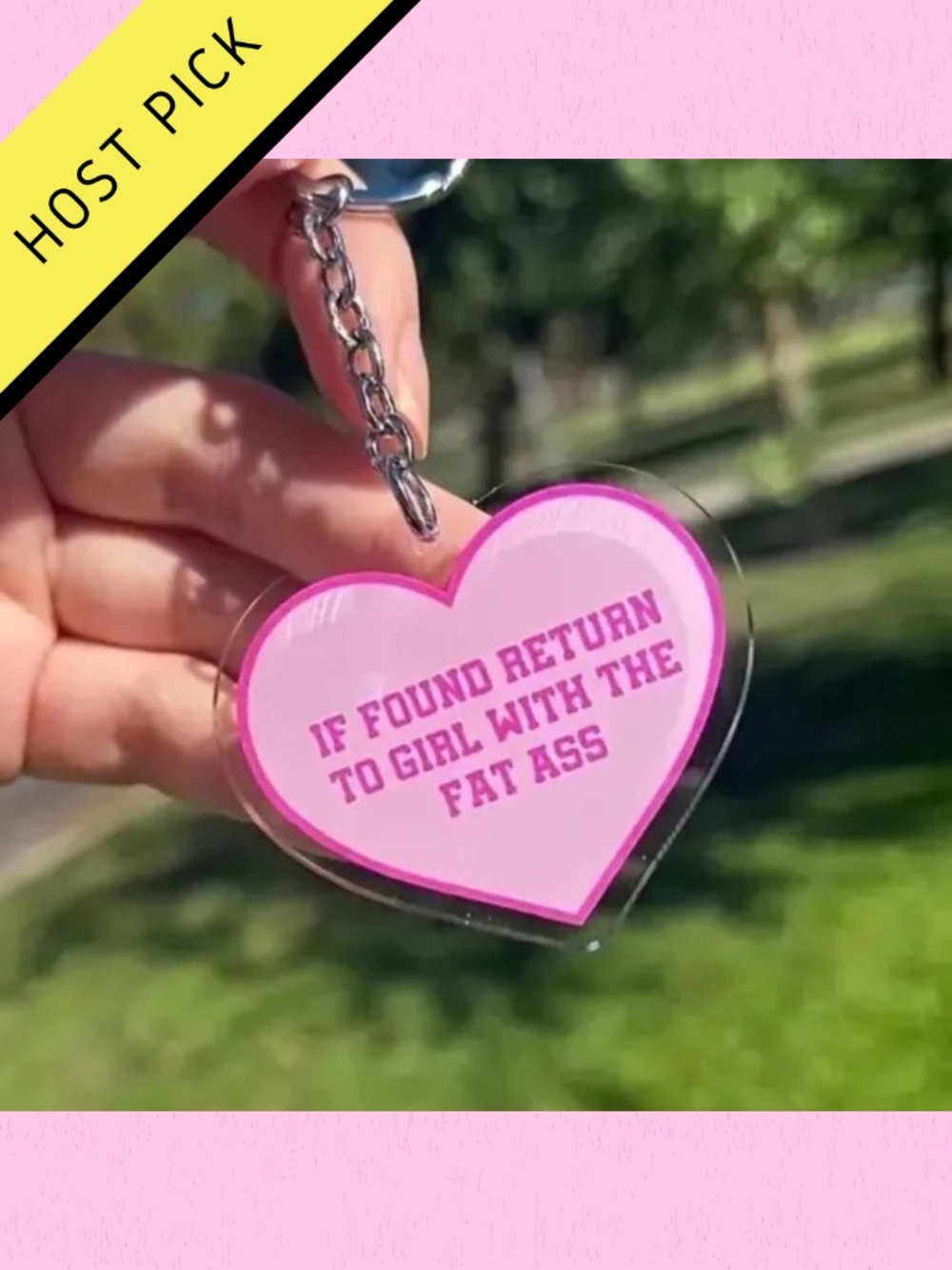 HP | Heart Keychain
